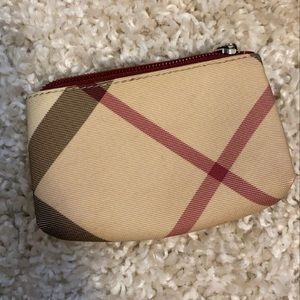 Burberry coin purse/ card holder